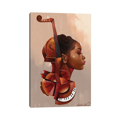 Amanti Allure by Salaam Muhammad - Wrapped Canvas Print
