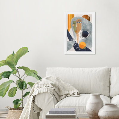 «Abstract Elegance» par Oliver Gal - impression encadrée