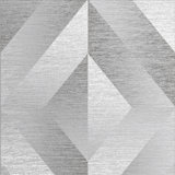 Geometric Metallic Wallpaper Double Roll