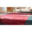 Tapis rectangulaire mauve en laine antique des années 1920