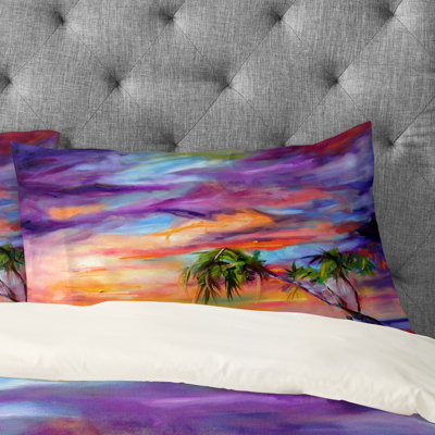 Taie d'oreiller Florida Palms Beach