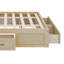 Grand lit plateforme avec 6 tiroirs-346571689