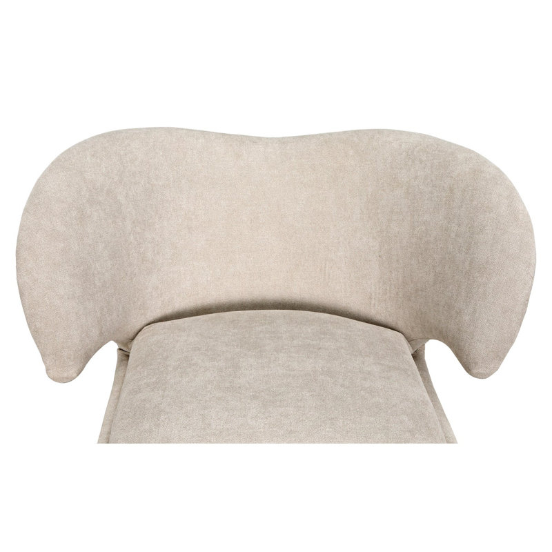 Valerie Barrel Chair, Parchment, Natural