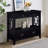 4-Drawer Pine Wood Farmhouse Console Table, 36" With 1-Storage Shelf For Entryway Living Room Bedroom Hallway Kitchen-105730096