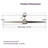 Annasophia 60'' Ceiling Fan with LED Lights-1607546364