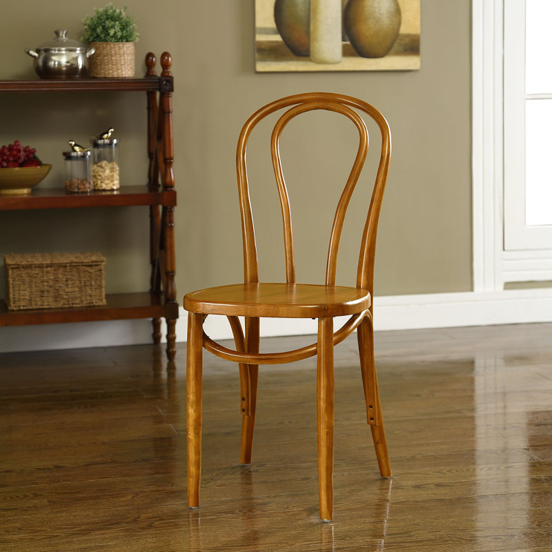 Chaise en bois Eon ', Noyer