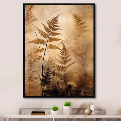 «Vintage Fern Dream I», reproduction sur toile
