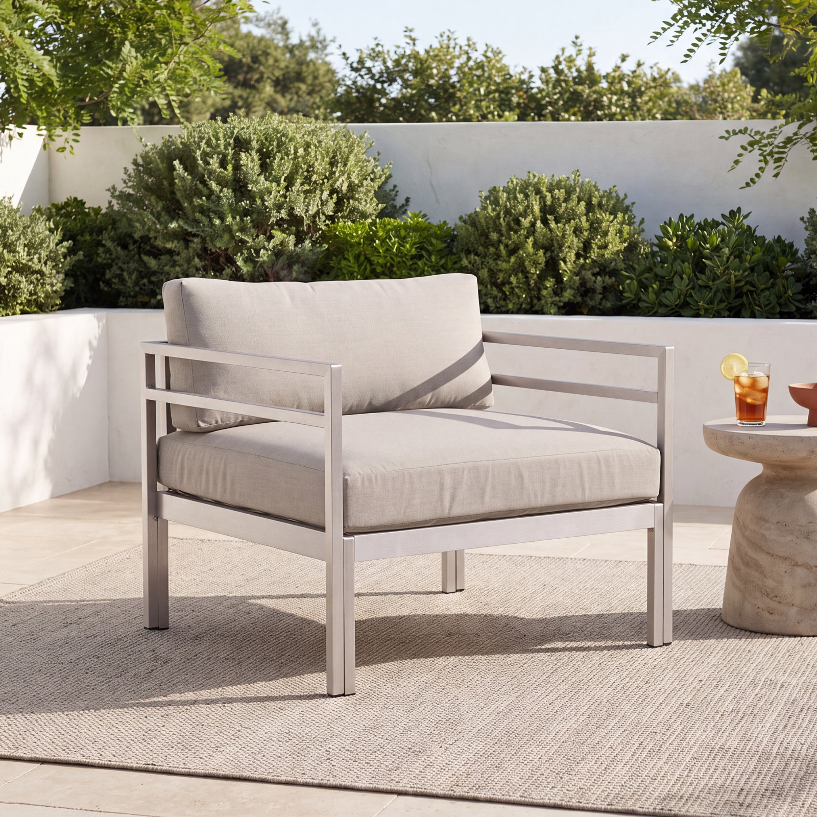 Nixon Aluminum Outdoor Lounge Chair