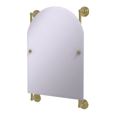 Miroir mural biseauté traditionnel Jhene