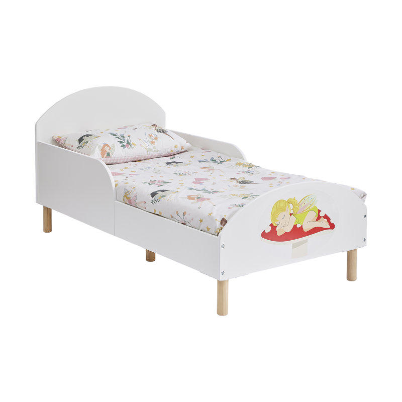 Kids White Toddler Bed – Fairy