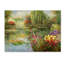 «Water Lilies», reproduction d'art sur toile tendue-12227006