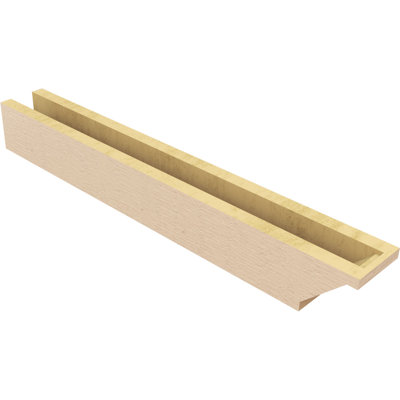 Burlington Woodgrain TimberThane Ra partier queue, brun clair apprêté