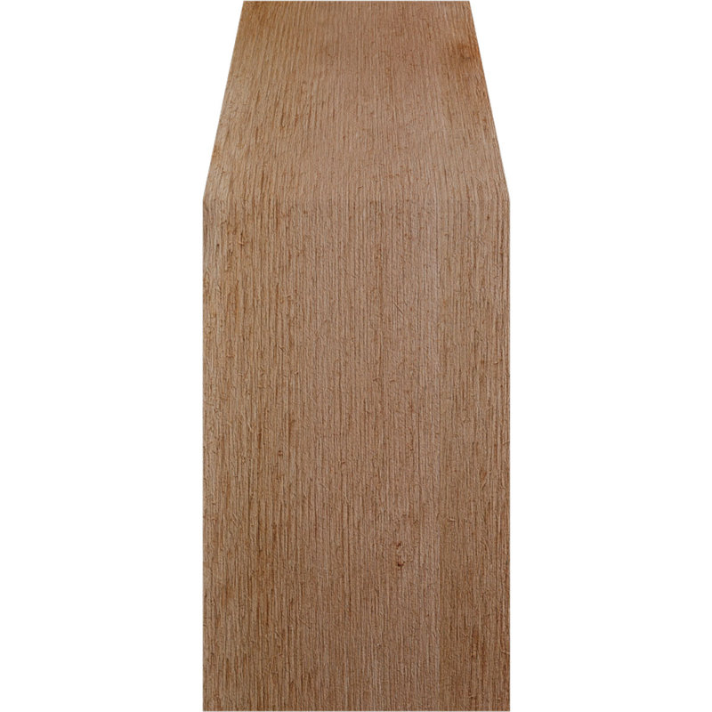 Attelle de genou traditionnelle, Cèdre rouge de l'Ouest (scié brut), H 16 po x l 5,5 po x P 12 po