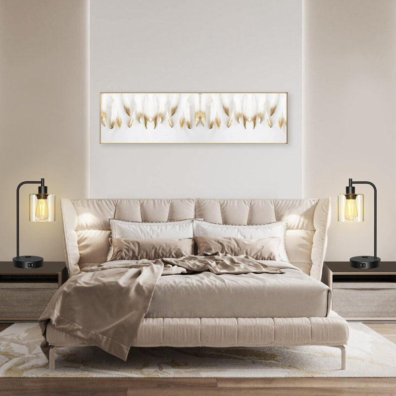 Lampe arquée en métal Kameren USB
