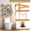 Freestanding Over The Toilet Storage