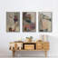 Grès, impression sur toile 3 pièces-91886893-91886892
