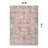 Kromer Medallion Machine Washable Red/Blue Area Rug-420144993