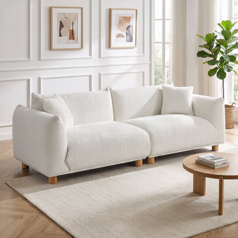 Canapé Atis, Boucle blanc