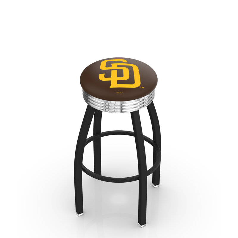 Tabouret tournant L8B3C, Tabouret de comptoir (siège d'une hauteur de 25 p, San Diego Padres