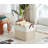 Foldable Storage Bin | Collapsible Sturdy Fabric Storage Basket Container W/Handles-417629066