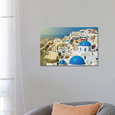 Santorini by Ben Heine - Wrapped Canvas Print