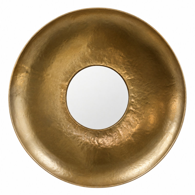 Valdoro Round Metal Mirror