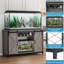 Support d'aquarium de 55 à 75 gallons avec prise de courant et armoire de rangement, support d'aquarium, pour 2 aquariums, capacité de 1000 lb-1795192459