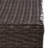 Minimalist Table With Texture, 17.82" W X D H, Brown, No Assembly Surface,-1558249577