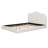Queen Size Upholstered Platform Bed, Beige