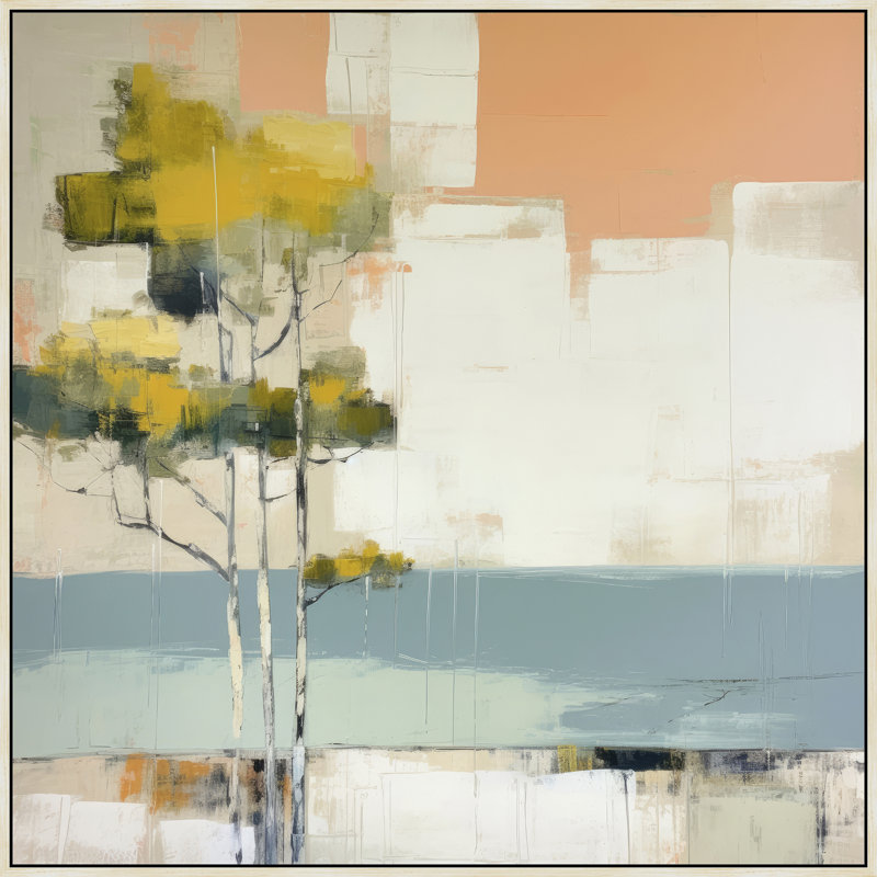 Landscape & Nature, 26" H x 26" W, Tan