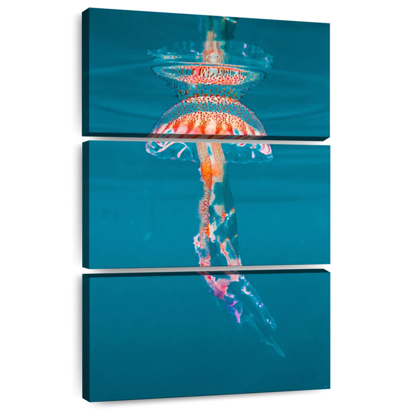 Brampt Jellyfish Under The Surface, H 74 po x l 48 po