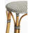 Charlotte Rattan Backless Bar Height Bar Chair-825176726-825176732-932815705