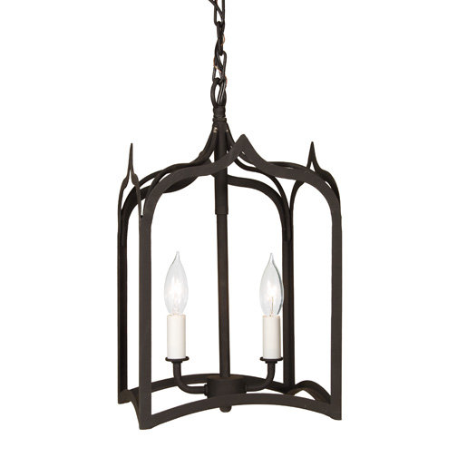 Lourdes 2 - Light Lantern Pendant, Matte black