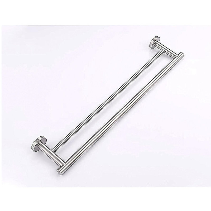 23.6'' Towel Bar Wall Mounted, Brushed Nickel