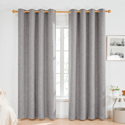 Milay Blackout Grommet Curtain Panel