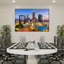 Skylines and Cityscapes Charlotte, reproduction sur toile-92517847