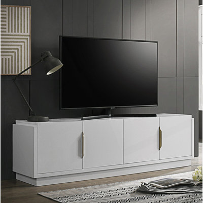 4-Door TV Stand, Tv Console Table