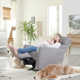 Nurture& The Glider Premium Power Recliner Nursery Glider Chair with Adjustable Head Support