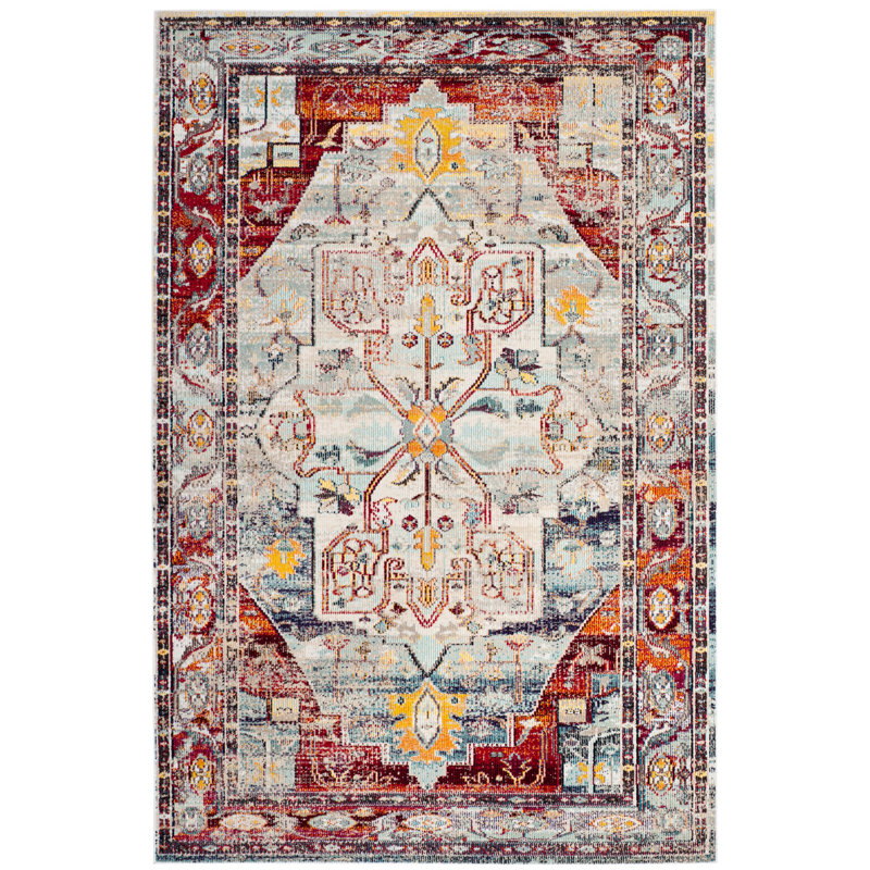 Lavine Crystal Performance Oriental Rug, Rectangle 5' x 8'