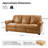 Igon 86.25" Traditional Down-Filled Genuine Leather Power Reclining Sofa-1207651212