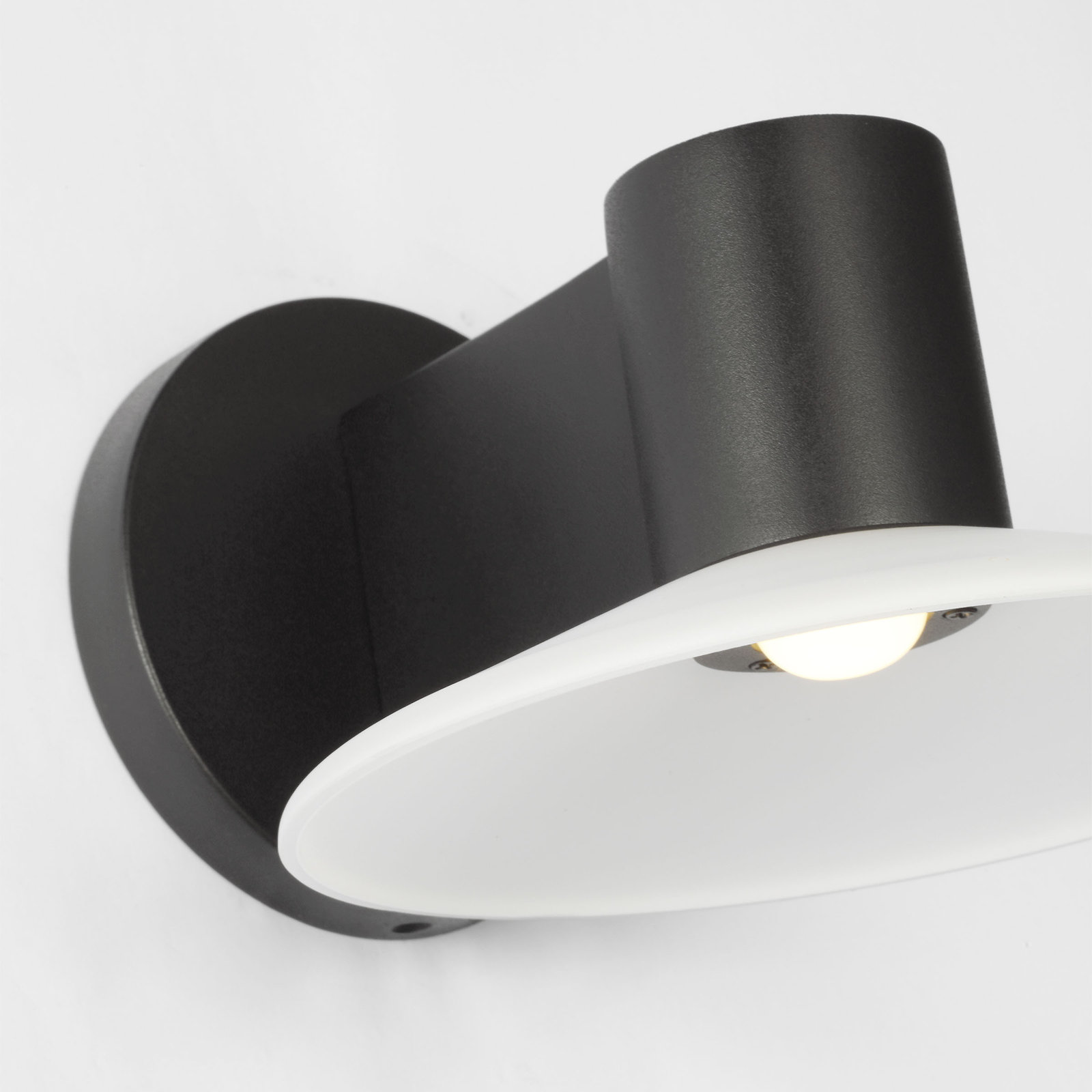 Outdoor LED Wall Light, 5.25" H x 8" W x 9.75" D, 6 W