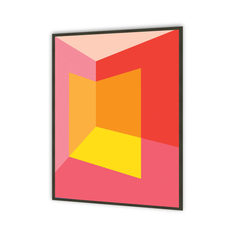 Good Black Art «Light and Layers: Light Corner Wall Art» par Holly Mc Whorter | Impression graphique abstraite | Art mural moderne encadré