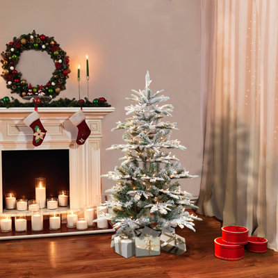 54' Lighted Fir Christmas Tree