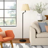 Mabery 60'' Swing Arm Floor Lamp