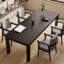 Table simple moderne en bois massif-1460344128