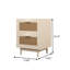 Table de chevet 2 tiroirs Boho