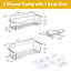 Gizeh Stainless Steel Shower Basket