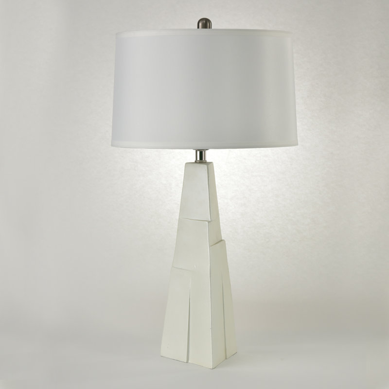 Lampe Wardsboro, Blanc métallique