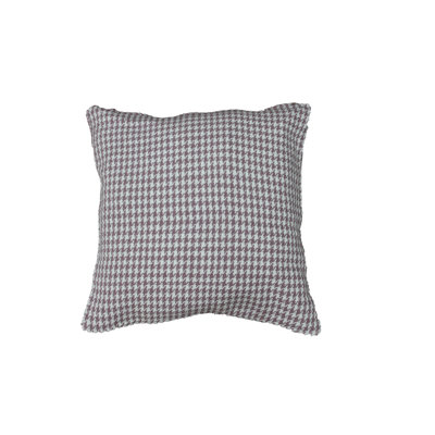 Throws Houndstooth Reversible Throw Pillow