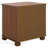 Jessy Wood Bun Foot Nightstand
